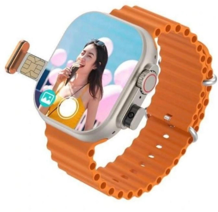 ساعت هوشمند سیمکارت خور دوربین دار Eeeza مدل EK1 Ultra 2 ریجستری
