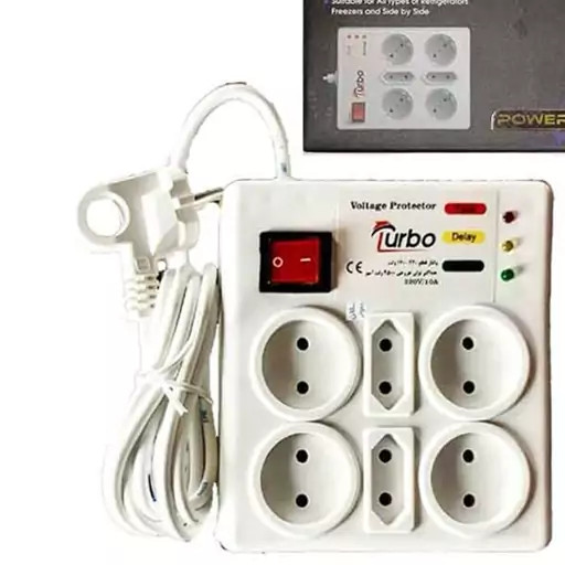 محافظ برق 6 کانال 3 متری توربو Turbo