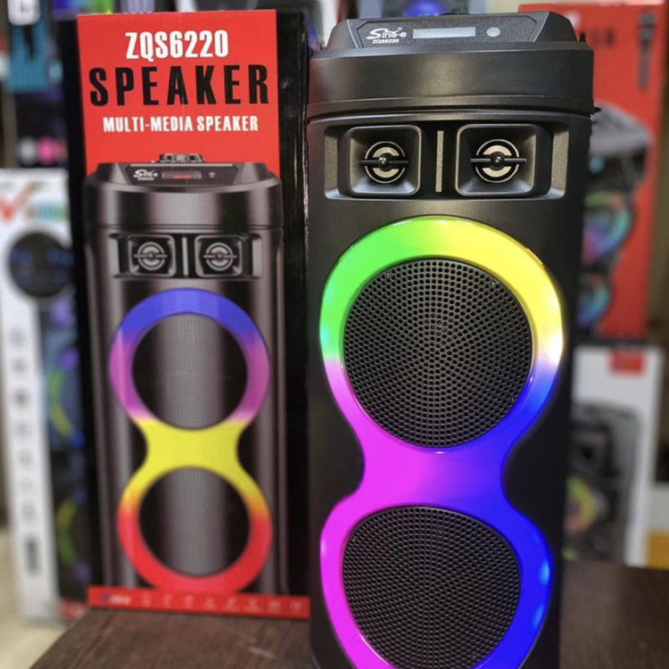 اسپیکر بلوتوثی مدل ZQS-6220 اینچ 6.5