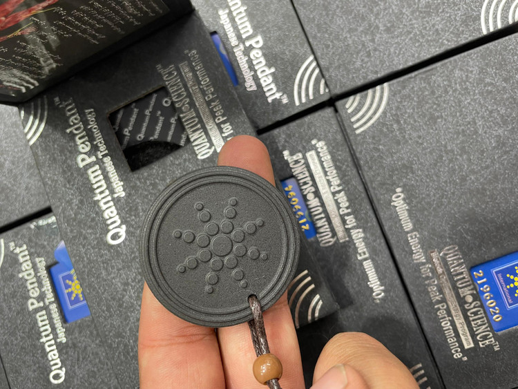 گردنبند درمانی ضد امواج الکترومغناطیسی انرژی اسکالر اورجینال Quantum Pendant- شناسنامه دار-۱۰ سال گارانتی