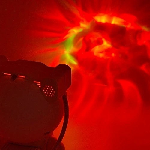 چراغ خواب و پروژکتور لیزری فضانورد اسپیکر دار 360 درجه