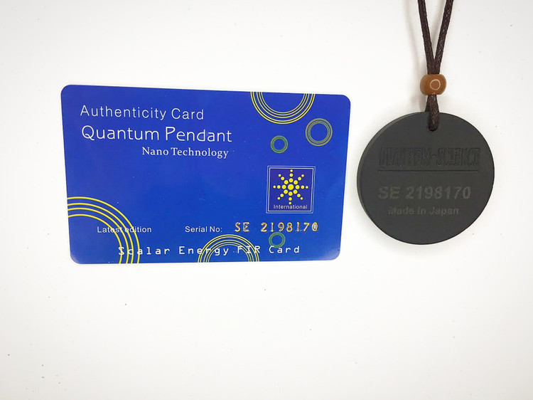 گردنبند انرژی اسکالر ضد امواج الکترومغناطیسی Quantum Pendant اصل ساخت ژاپن- 10 سال گارانتی
