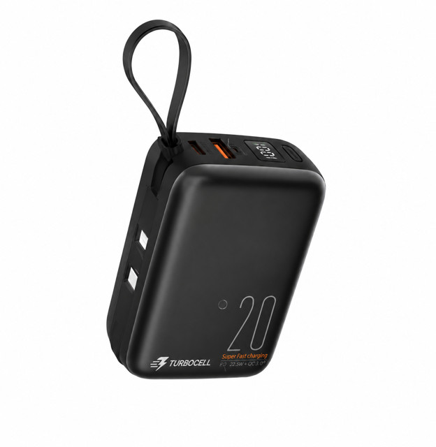 پاوربانک 20هزار/20000میلی آمپر توربوسلTurboCell مدل A582